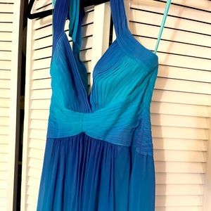 Beautiful ombré blue long dress